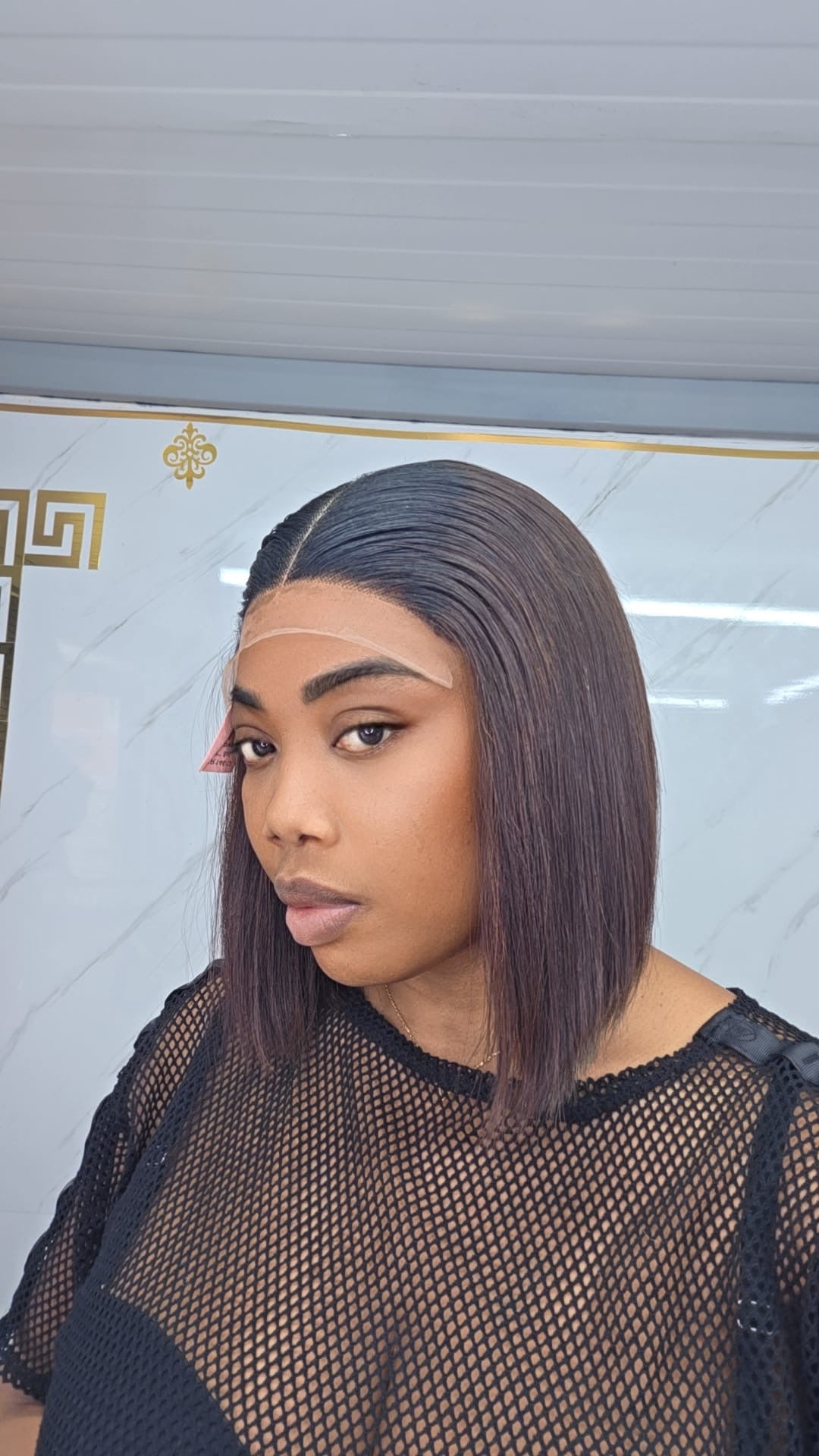 10inch Vietnamese SDD Short Brown Straight Bob Wig with 2x4 Closure Glueless 100% Human Hair 220g for Natural Look & Versatile Style