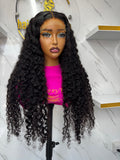 Superme Lush Curly 28” natural Colour 300g Glueless full frontal lace Lace Wig 100% Human Hair